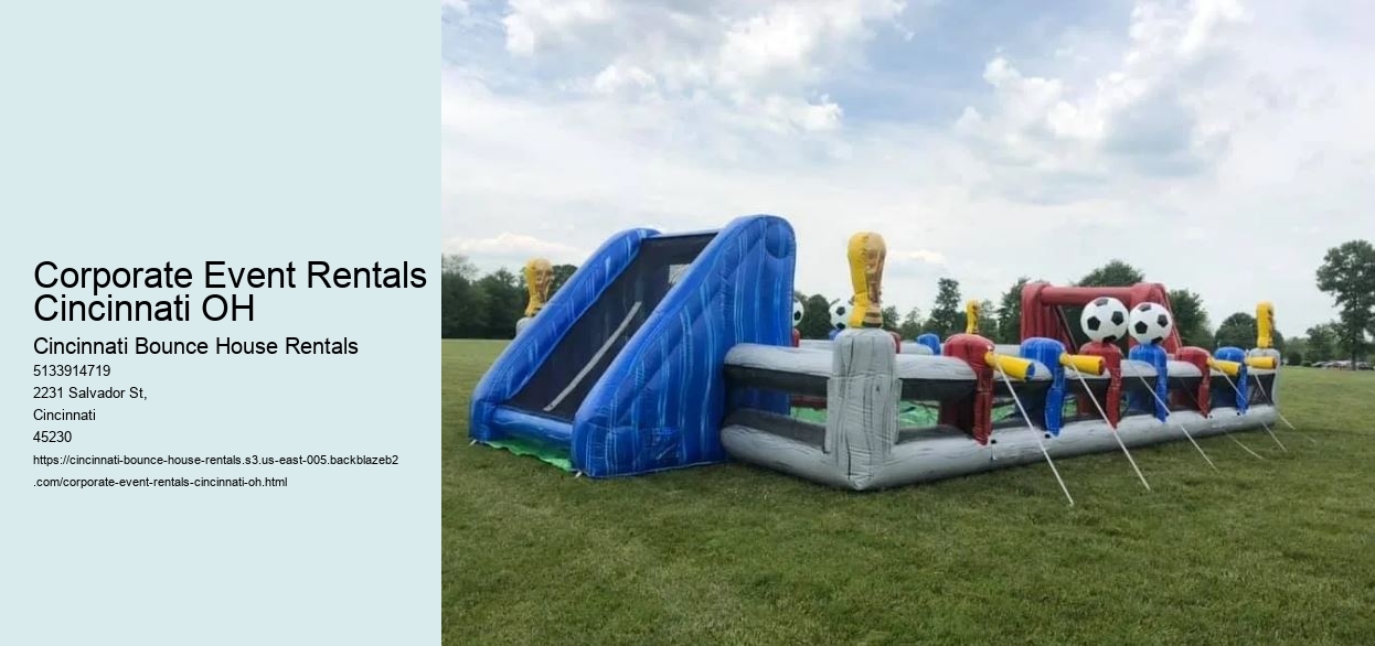 Corporate Event Rentals Cincinnati OH