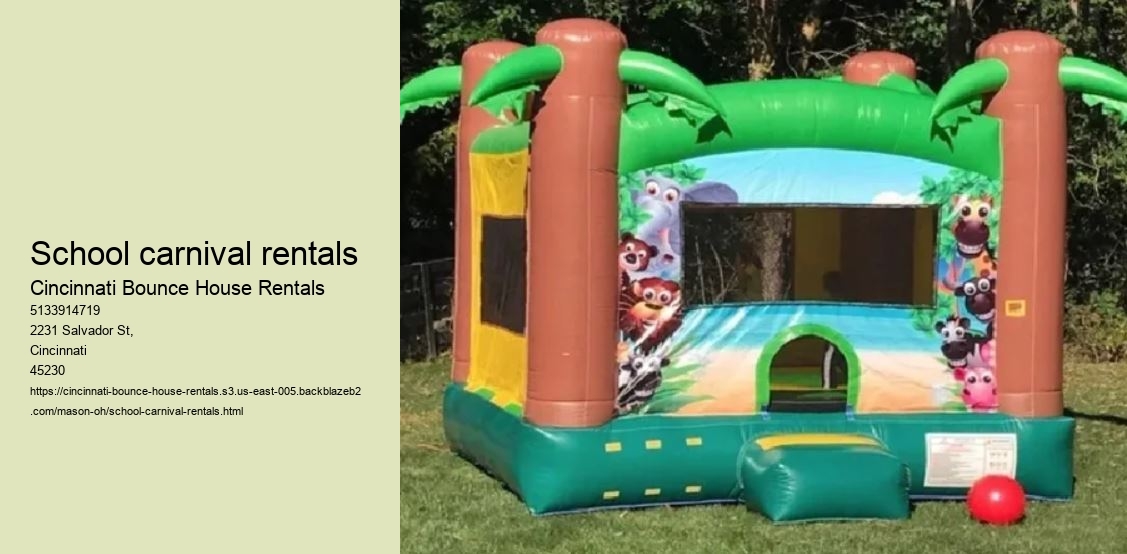 School carnival rentals